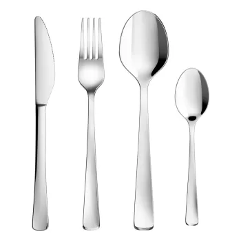 Tacamuri argintii din otel inoxidabil 24 buc.Clara - Tescoma imagine