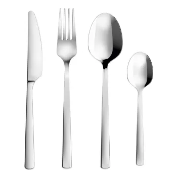 Tacamuri argintii din otel inoxidabil 24 buc. Victoria - Tescoma imagine