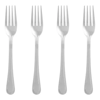 Tacamuri argintiu din otel inoxidabil 4 buc. Classic - Premier Housewares imagine