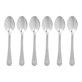 Tacamuri argintiu din otel inoxidabil 6 buc. Classic - Premier Housewares imagine