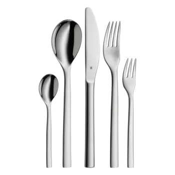 Tacamuri argintiu lucios din otel inoxidabil 30 buc. Atria - WMF imagine