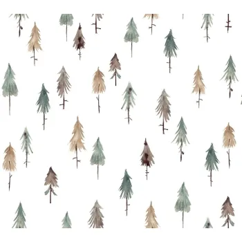 Tapet pentru copii 10 m x 50 cm Pine Woods - Lilipinso imagine