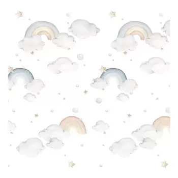 Tapet pentru copii Dekornik Rainbox, 50 x 280 cm imagine