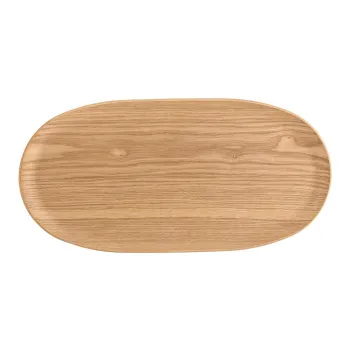Tava decorativa din lemn de stejar 15x31 cm Leyton - Bloomingville imagine