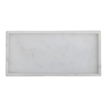 Tava decorativa din marmura 18x38 cm Majsa - Bloomingville imagine