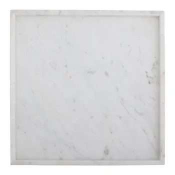 Tava decorativa din marmura 35x35 cm Majsa - Bloomingville imagine