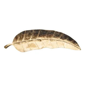 Tava decorativa din metal 11x38 cm Foglia - Mauro Ferretti imagine