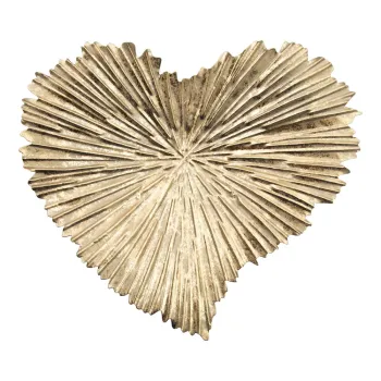 Tava decorativa din metal 29x25 cm Heart - Mauro Ferretti imagine