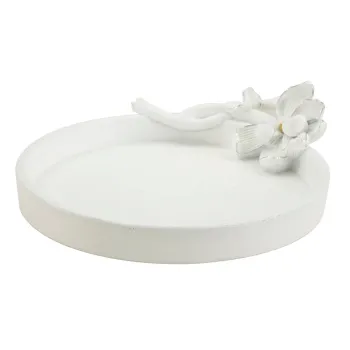 Tava decorativa din polirasina o 21 cm Magnolia - Mauro Ferretti imagine