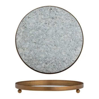 Tava decorativa din sticla o 35 cm Glacier - Bloomingville imagine