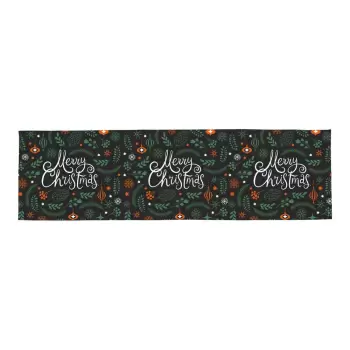 Traversa din bumbac cu motiv de Craciun Butter Kings Very Merry Christmas, 140 x 40 cm imagine