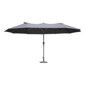 Umbrela de soare maro deschis 265x460 cm - Garden Pleasure imagine