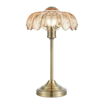 Veioza alamie/chihlimbar (inaltime 43 cm) Kurage - Markslojd imagine