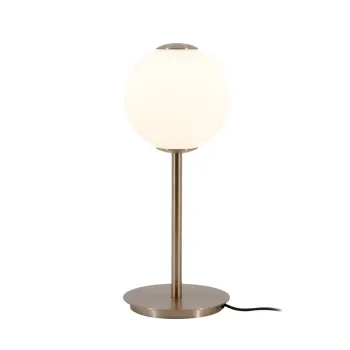 Veioza alamie LED cu intensitate reglabila din metal cu abajur din sticla (inaltime 37 cm) Audrey Table - UMAGE imagine