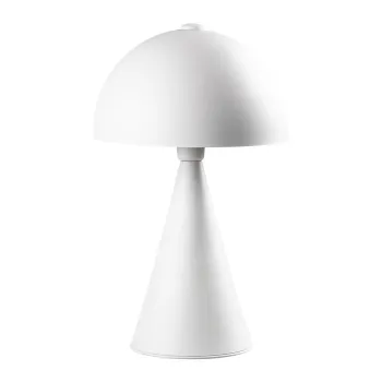 Veioza alba cu abajur din metal (inaltime 52 cm) Dodo - Opviq lights imagine