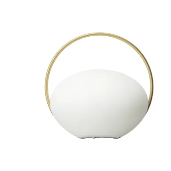 Veioza alba LED cu intensitate reglabila (inaltime 19 cm) Orbit - UMAGE imagine