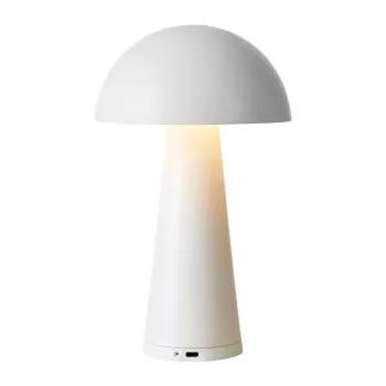 Veioza alba LED (inaltime 26,5 cm) Fungi - Markslojd imagine