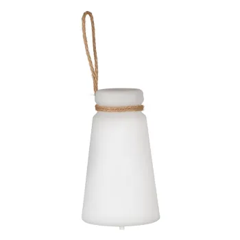 Veioza alba/maro LED (inaltime 20 cm) Bruno - Fischer & Honsel imagine