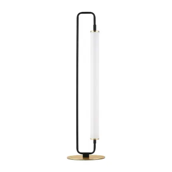 Veioza alba/negru-mat LED din metal (inaltime 68 cm) Wetro - Nova Luce imagine