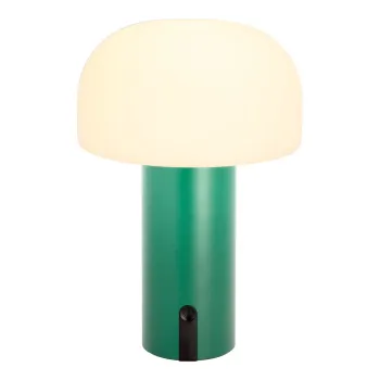 Veioza alba-verde LED (inaltime 22,5 cm) Styles - Villa Collection imagine