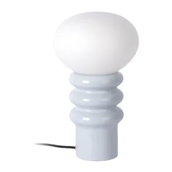 Veioza albastru-deschis din ceramica (inaltime 33,5 cm) Catania Aro - Leitmotiv imagine