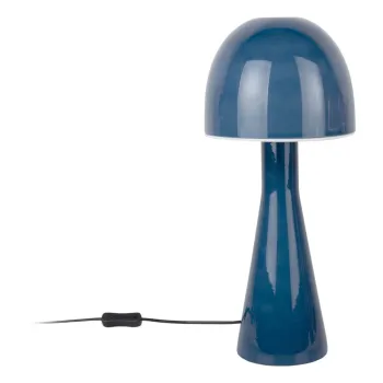 Veioza albastru-inchis cu abajur din sticla (inaltime 45 cm) Bombin - Leitmotiv imagine