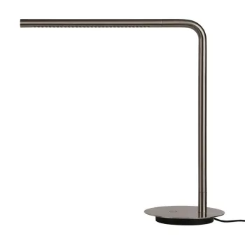 Veioza argintie LED cu intensitate reglabila din metal (inaltime 46 cm) Omni Table - UMAGE imagine