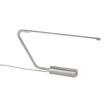 Veioza argintie LED (inaltime 33 cm) Olea - Trio Select imagine