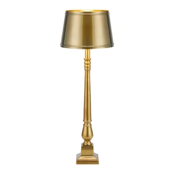 Veioza aurie cu abajur din metal (inaltime 66 cm) Metallo - Markslojd imagine