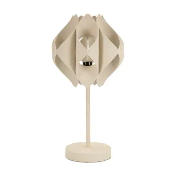 Veioza bej cu abajur din metal (inaltime 57 cm) Space - Mauro Ferretti imagine