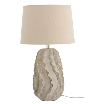 Veioza bej cu abajur textil (inaltime 64 cm) Natika - Bloomingville imagine