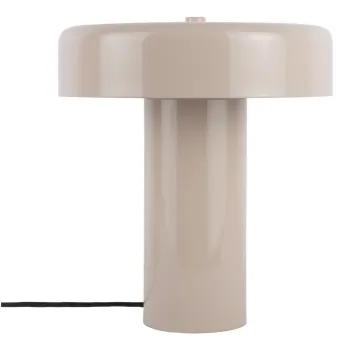 Veioza bej din metal (inaltime 26 cm) Riqueza Palo - Leitmotiv imagine