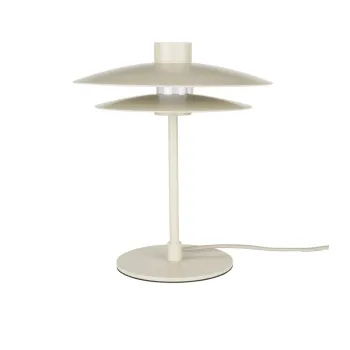 Veioza bej din metal (inaltime 32 cm) Wubbo - White Label imagine