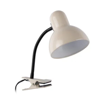Veioza bej din metal (inaltime 33,5 cm) New Retro - Leitmotiv imagine