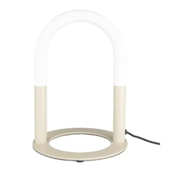 Veioza bej LED cu intensitate reglabila din metal (inaltime 36 cm) Arch - Zuiver imagine