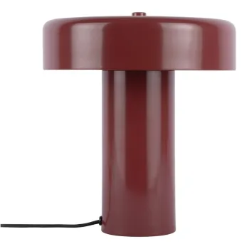 Veioza burgundy din metal (inaltime 26 cm) Riqueza Palo - Leitmotiv imagine