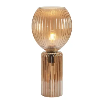 Veioza chihlimbar cu abajur din sticla (inaltime 40 cm) Toulipa - Markslojd imagine