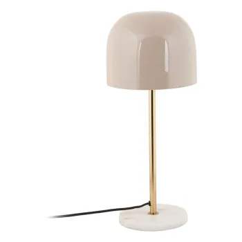 Veioza crem cu abajur din metal (inaltime 50 cm) Manta - Leitmotiv imagine