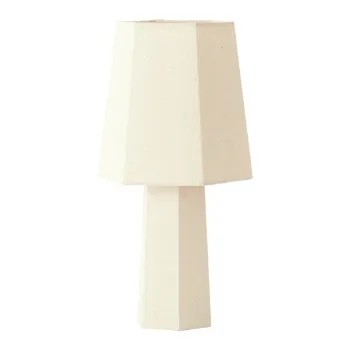 Veioza crem cu abajur textil (inaltime 50 cm) Musabo - Light & Living imagine
