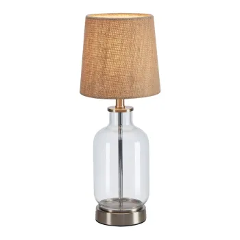 Veioza cu abajur din iuta (inaltime 43 cm) Costero - Markslojd imagine