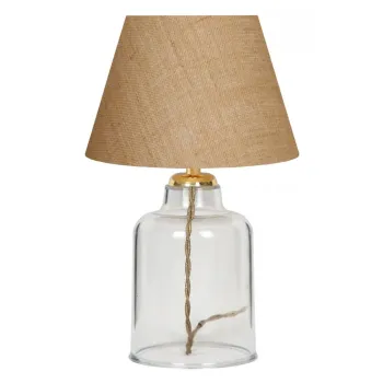 Veioza cu abajur textil (inaltime 30 cm) Baran - Opviq lights imagine