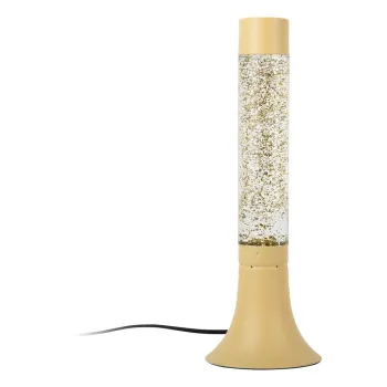 Veioza galben-deschis cu abajur din sticla (inaltime 37,5 cm) Astro Glittler - Leitmotiv imagine