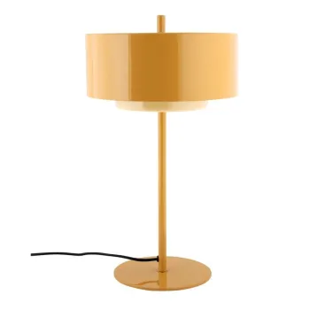 Veioza galben ocru din metal (inaltime 50 cm) Grato Anillo - Leitmotiv imagine