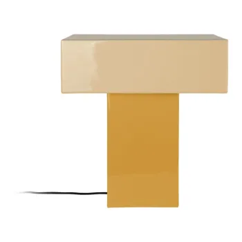 Veioza galbena (inaltime 35 cm) Grato Recto - Leitmotiv imagine