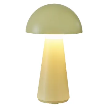 Veioza galbena LED cu control prin telecomanda (inaltime 28 cm) Sam - Sirius imagine