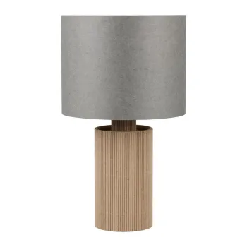 Veioza gri/bej (inaltime 28 cm) Canio - Trio imagine