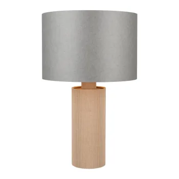 Veioza gri/bej (inaltime 48 cm) Canio - Trio imagine