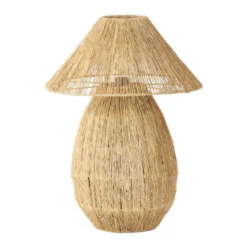 Veioza in culoare naturala cu abajur din iuta (inaltime 55 cm) Maruva - Light & Living imagine