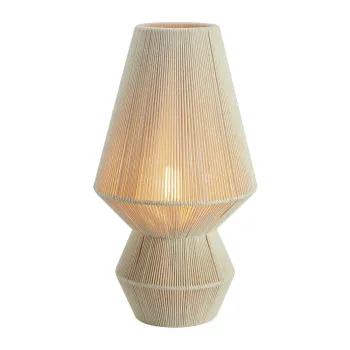 Veioza in culoare naturala cu abajur textil (inaltime 54 cm) Razzo - Markslojd imagine