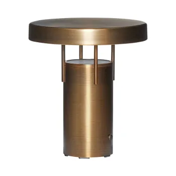 Veioza in culoarea bronz LED cu intensitate reglabila (inaltime 20 cm) BringMe - Hubsch imagine